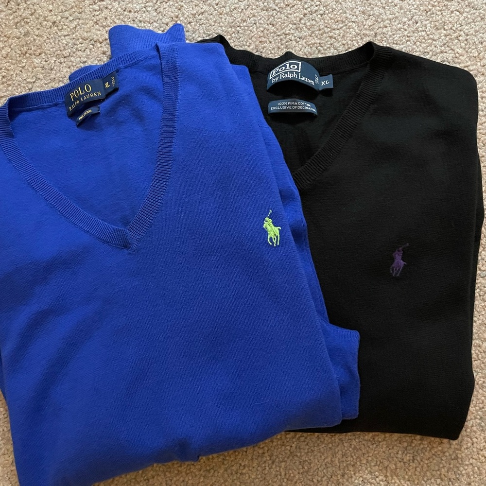 TWO Polo Ralph Lauren Sweaters